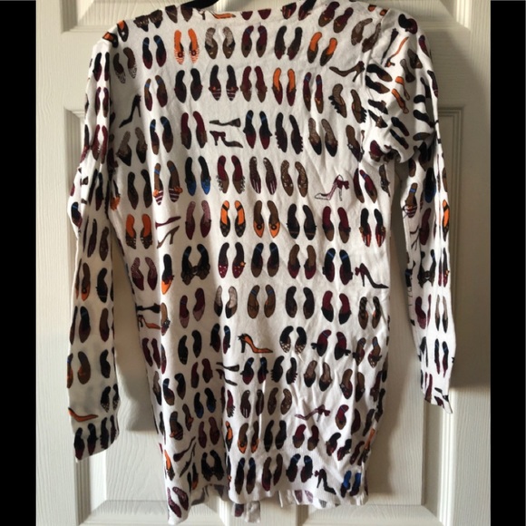 Shoe print cardigan - Picture 2 of 2